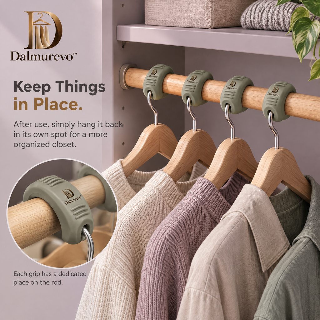 Dalmurevo™ Non-Slip Hanger Grips