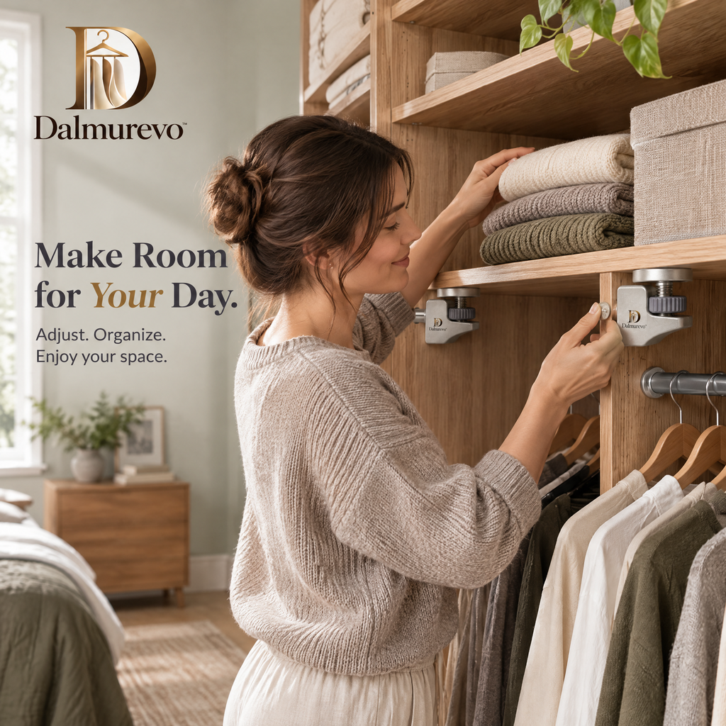 Dalmurevo™ Adjustable Shelf Clips
