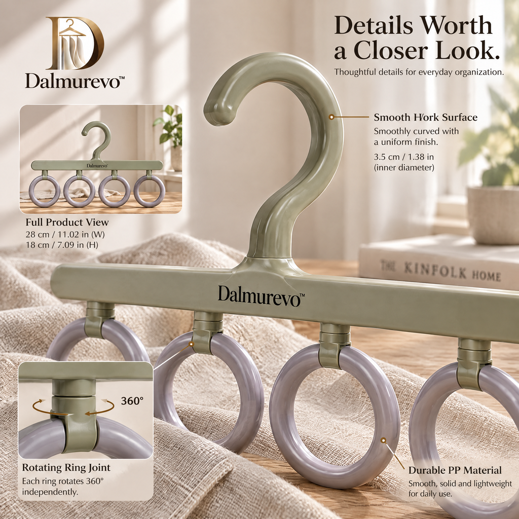 Dalmurevo™ Swivel Scarf Hanger