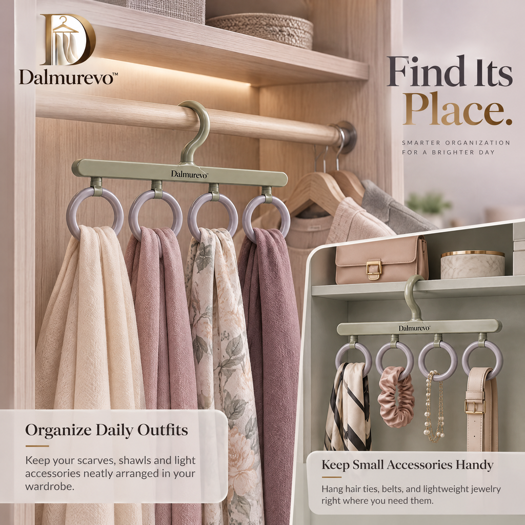 Dalmurevo™ Swivel Scarf Hanger