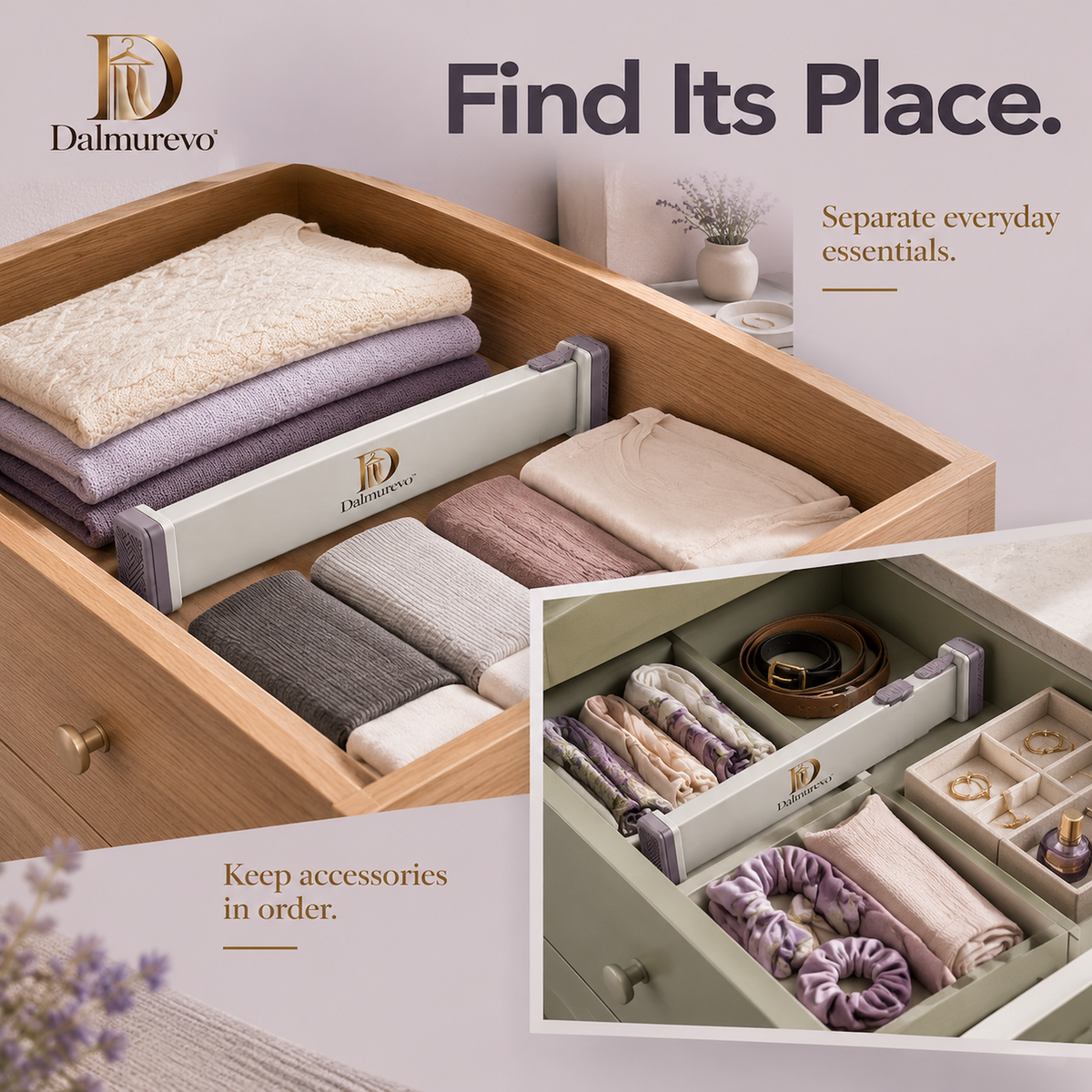 Dalmurevo™ Drawer Dividers
